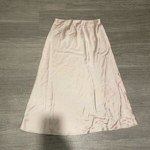 Rachel Zoe Pink Maxi A-Line Skirt for Casual Wear